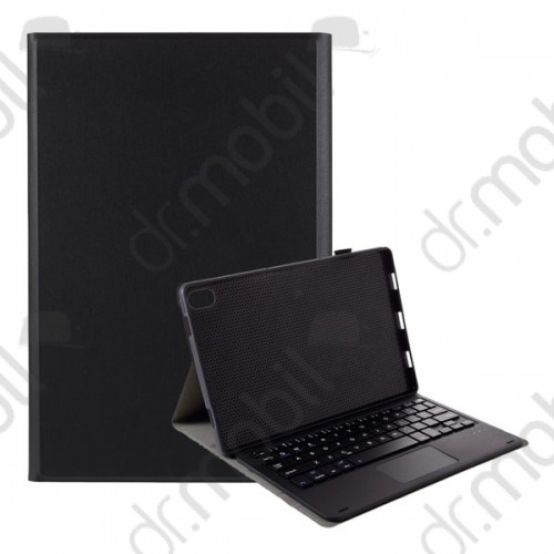 Lenovo Tab P11 (TB-J606F) tok álló (Flip, bluetooth billentyűzet, QWERTY, angol nyelvű) fekete